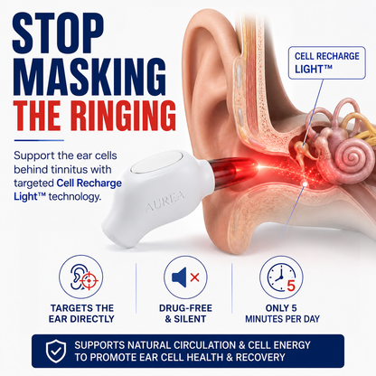 AUREA Red Light Tinnitus Relief