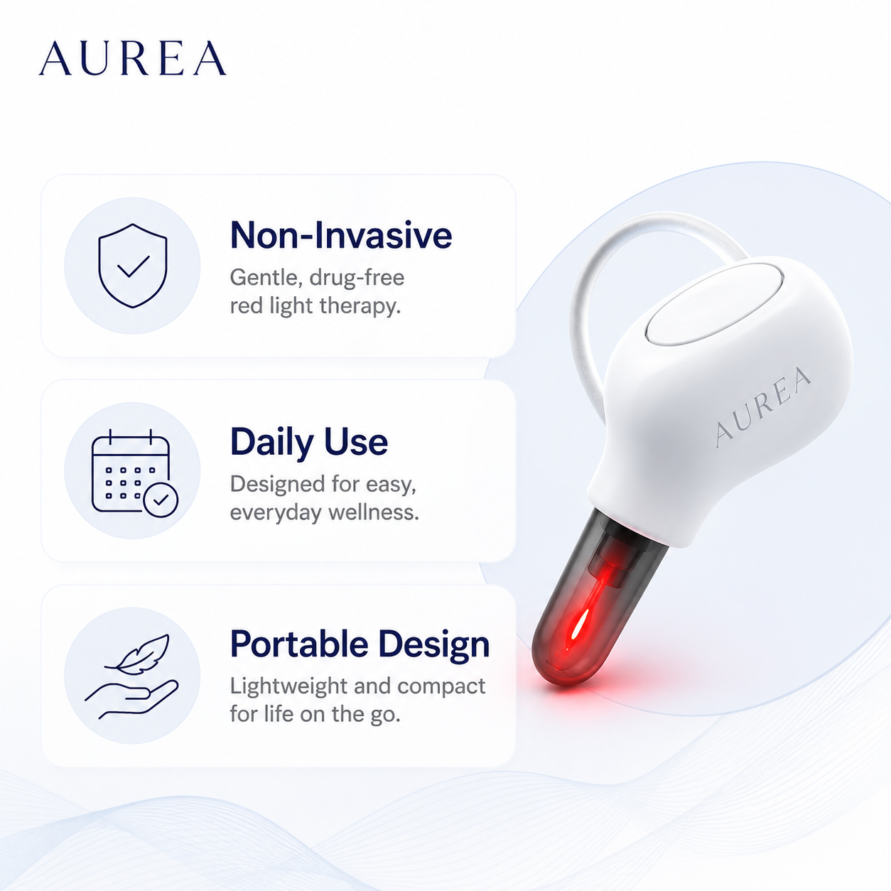 AUREA Red Light Tinnitus Relief
