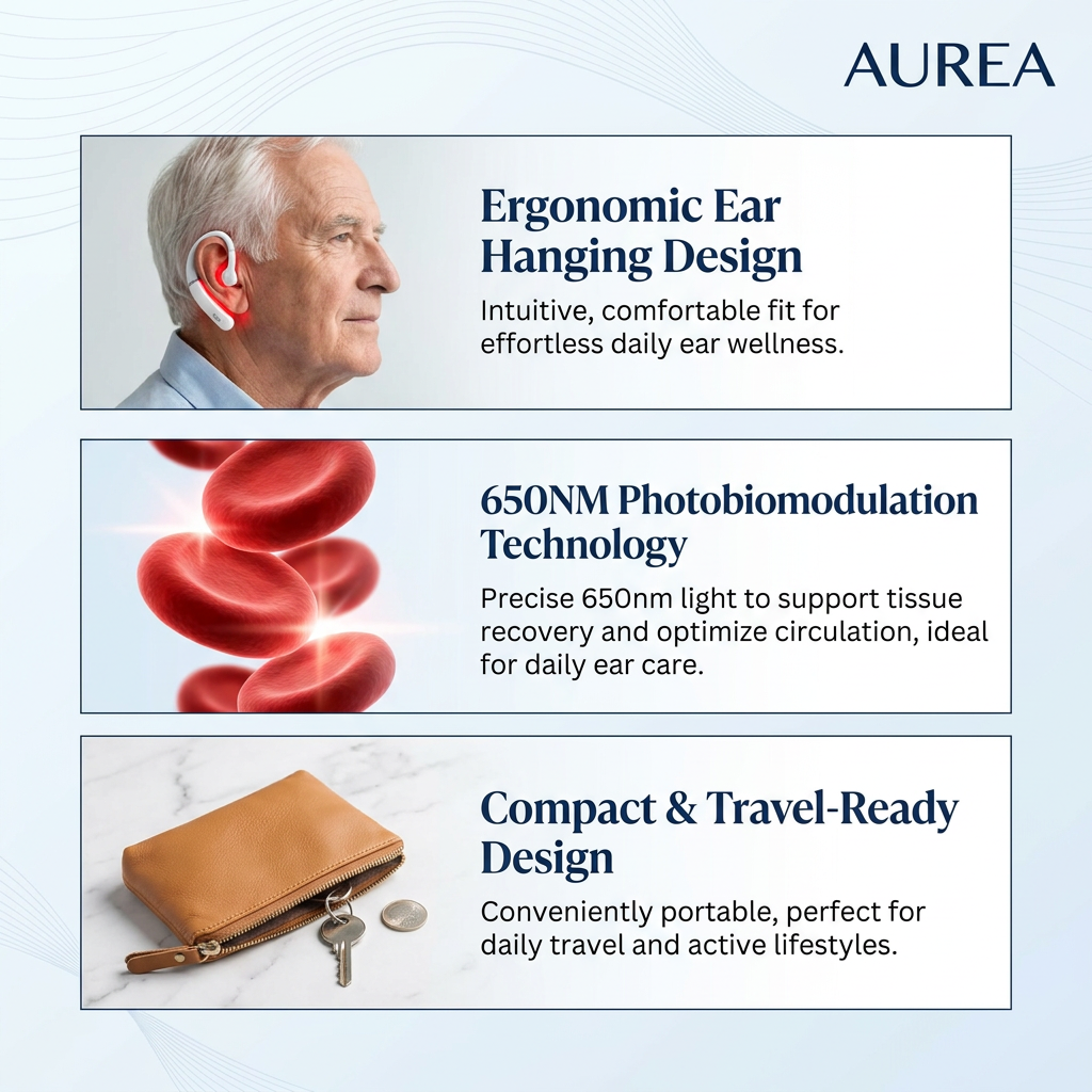 AUREA Red Light Tinnitus Relief