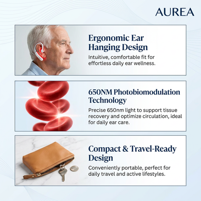 AUREA Red Light Tinnitus Relief